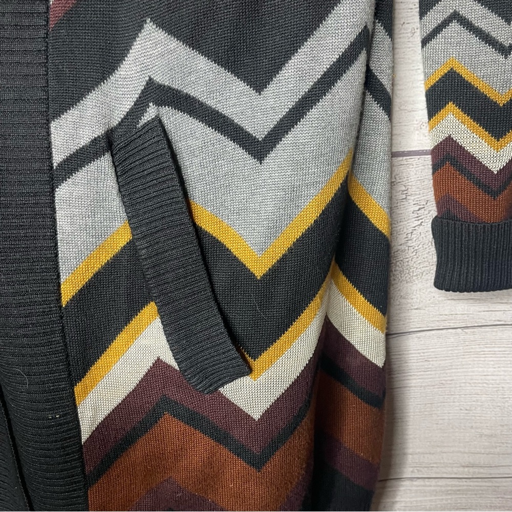 Missoni For Target. Patchwork Knit Open Cardigan … - image 5